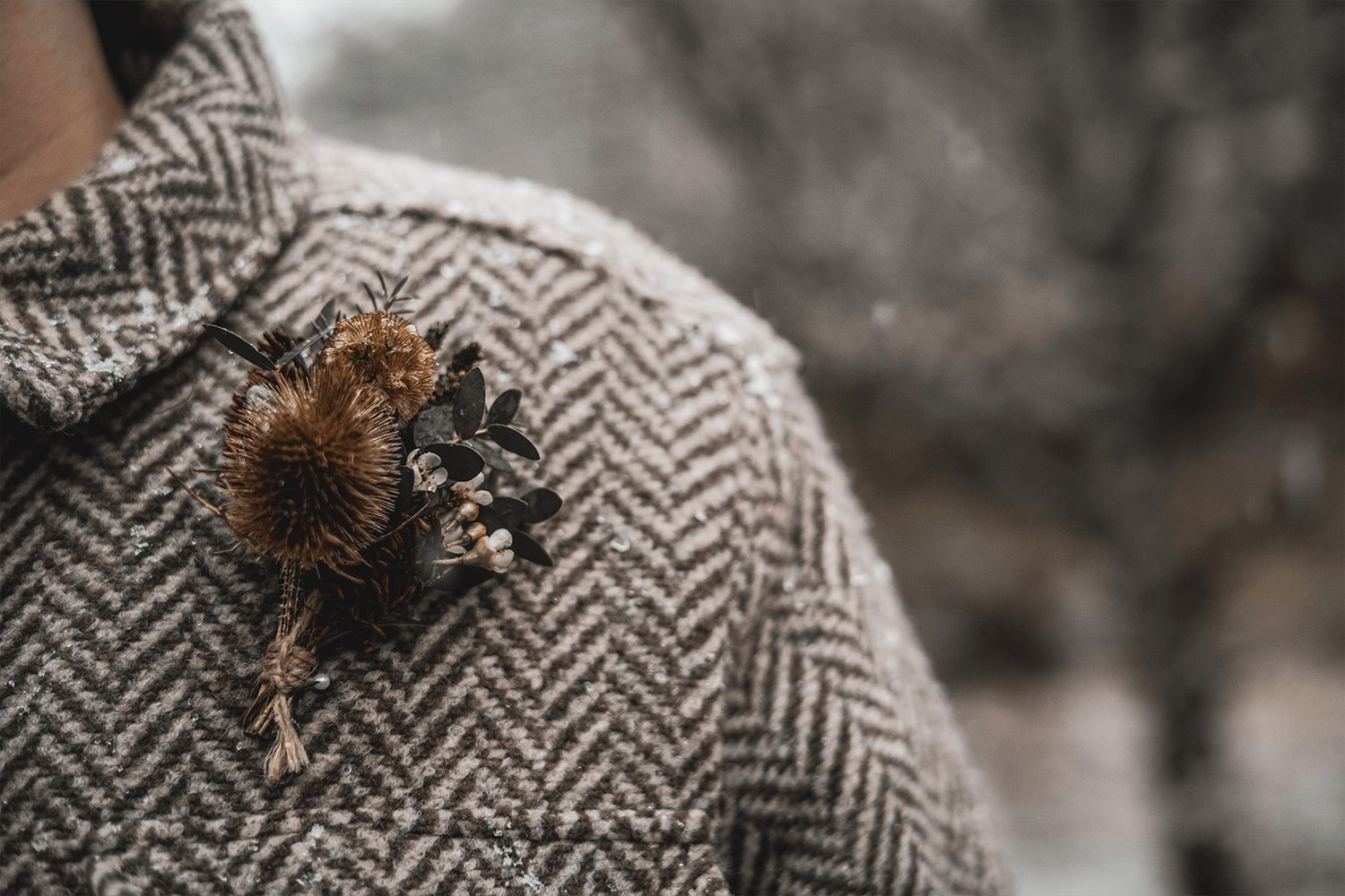 Buttonhole on a jacket